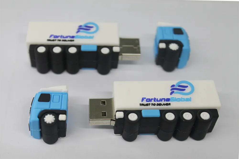 4GB Bespoke 3D USBs - Unprinted sample