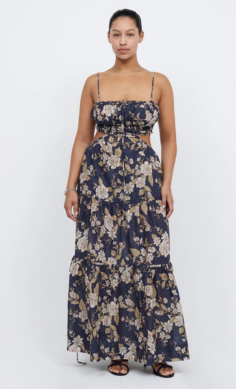 Alexandra Tie Maxi Dress