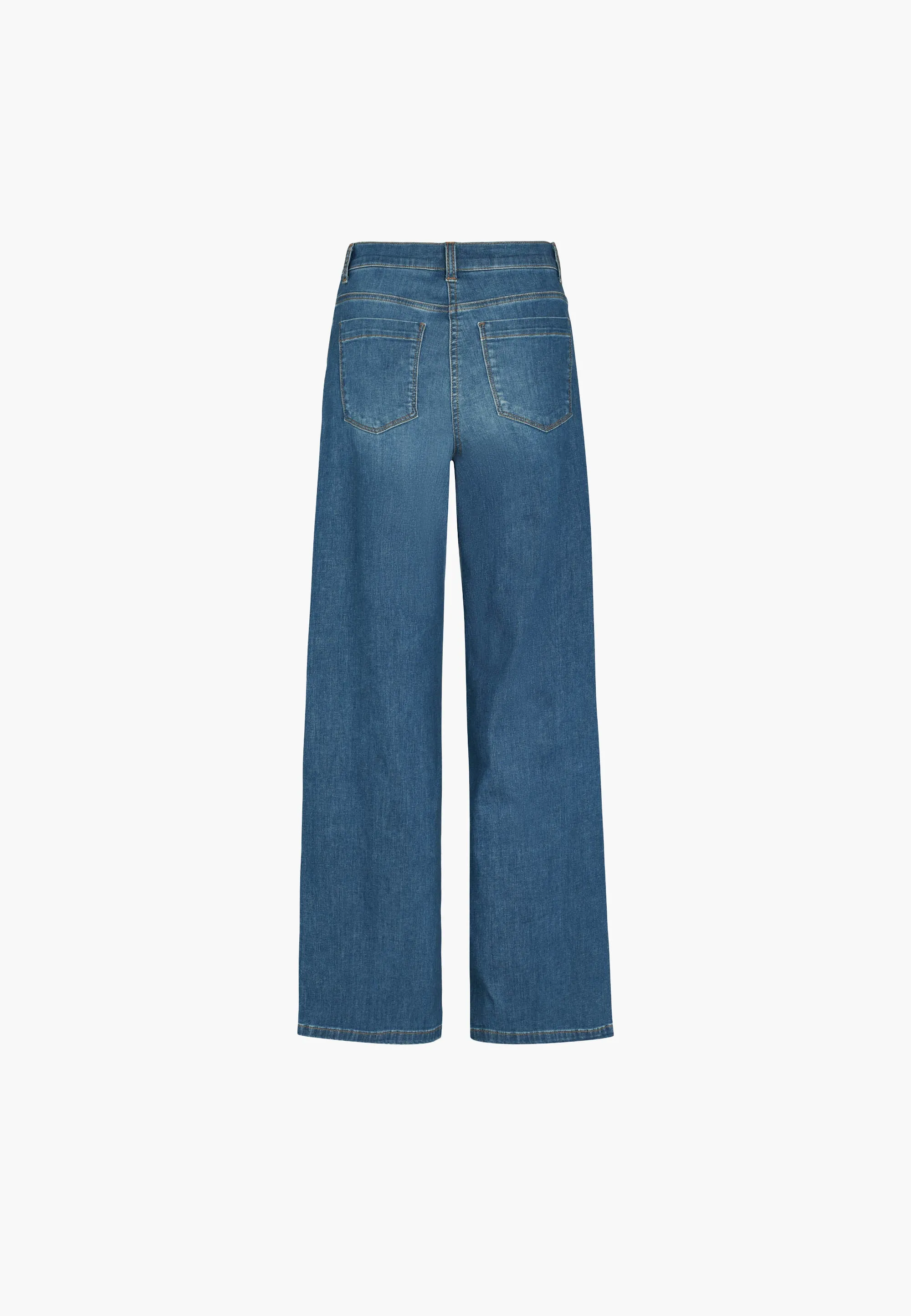 Carol Loose - Long Length - Washed Blue Denim