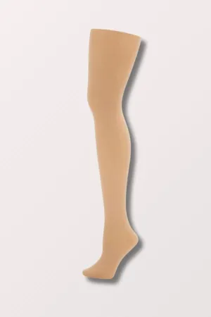 Children's Hold & Stretch Footed Dance Tights - Caramel