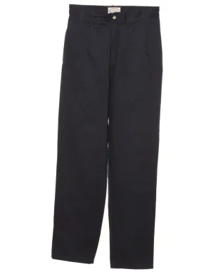 Classic Navy Tapered Trousers - W27 L30