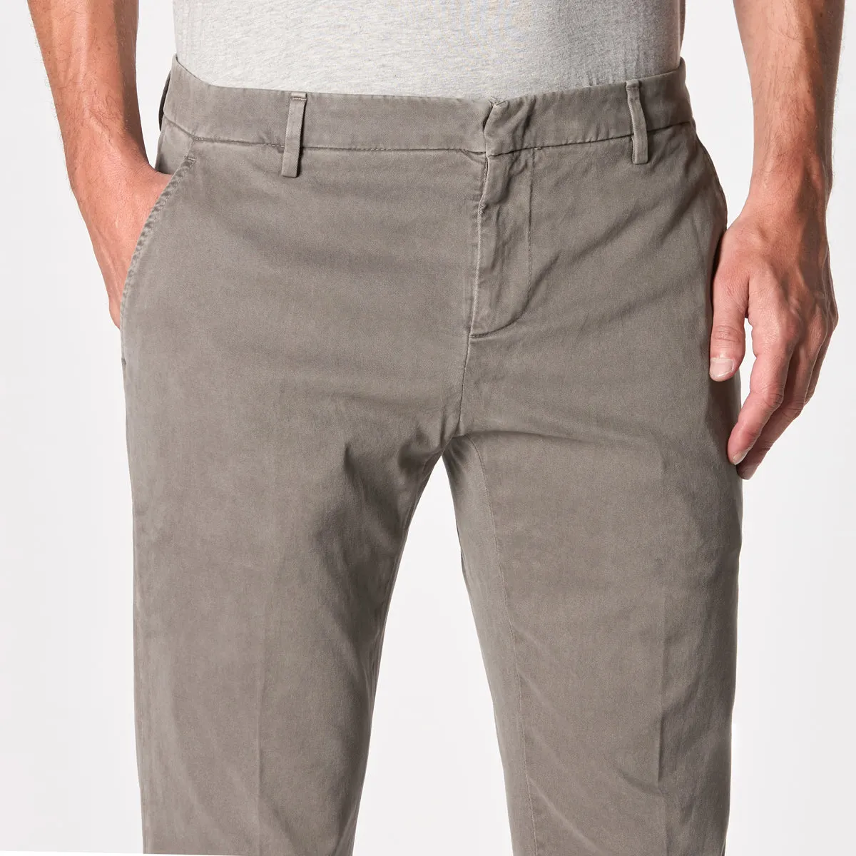 DONDUP TROUSERS UP166 GSE043 IB5 920 GREY