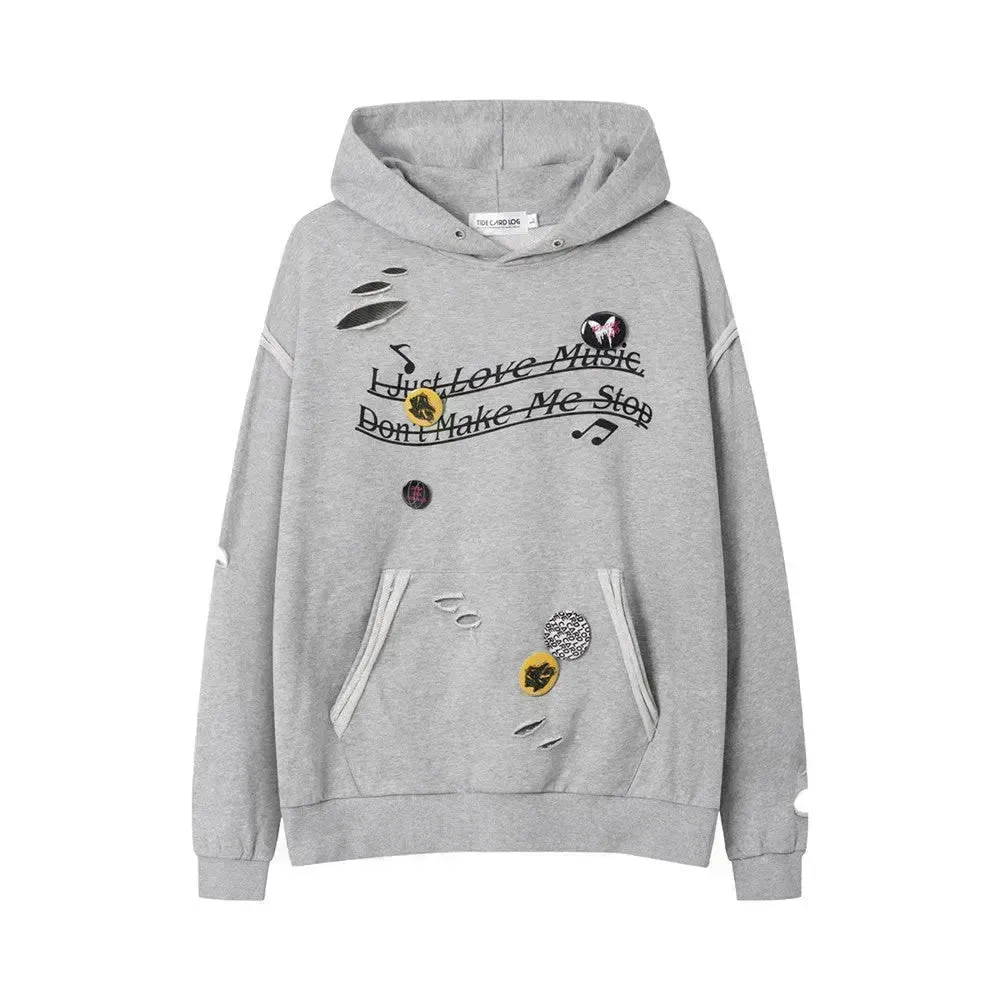 Fall Street fashion Hoodie sweatshirt Pullover unisex