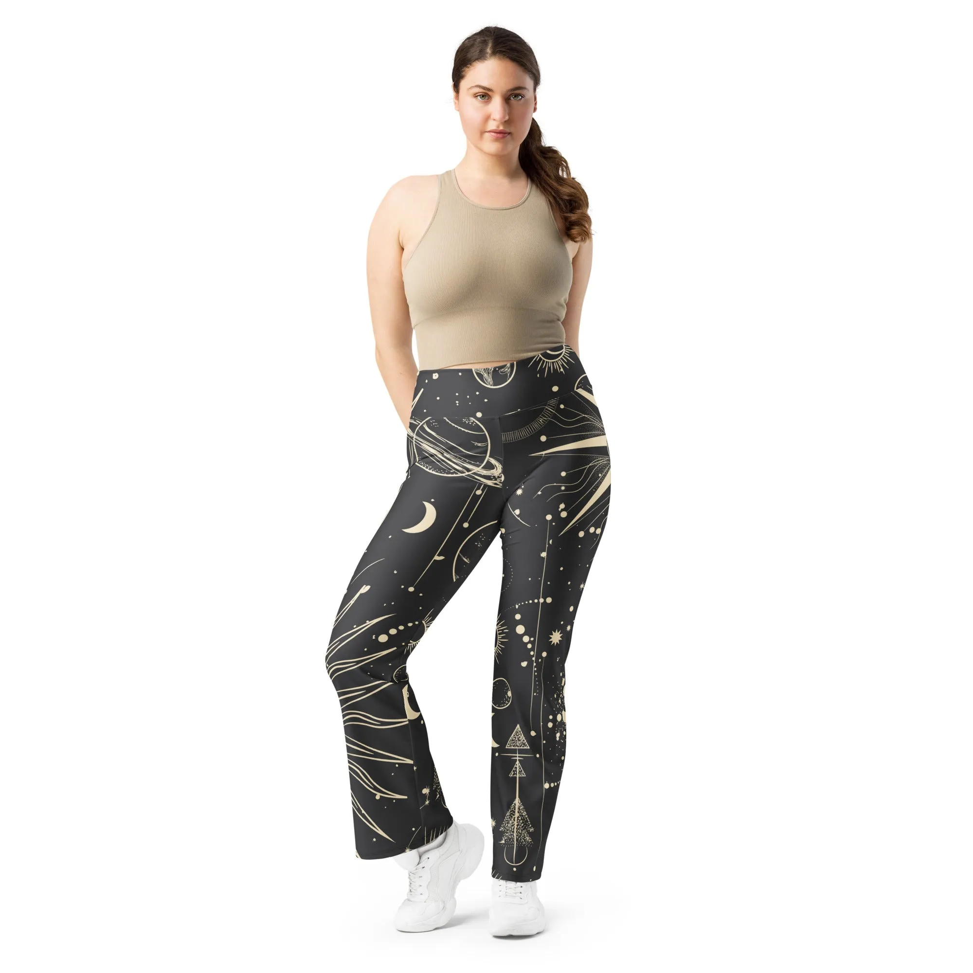 Flare Leggings Celestial Style, lioness-love