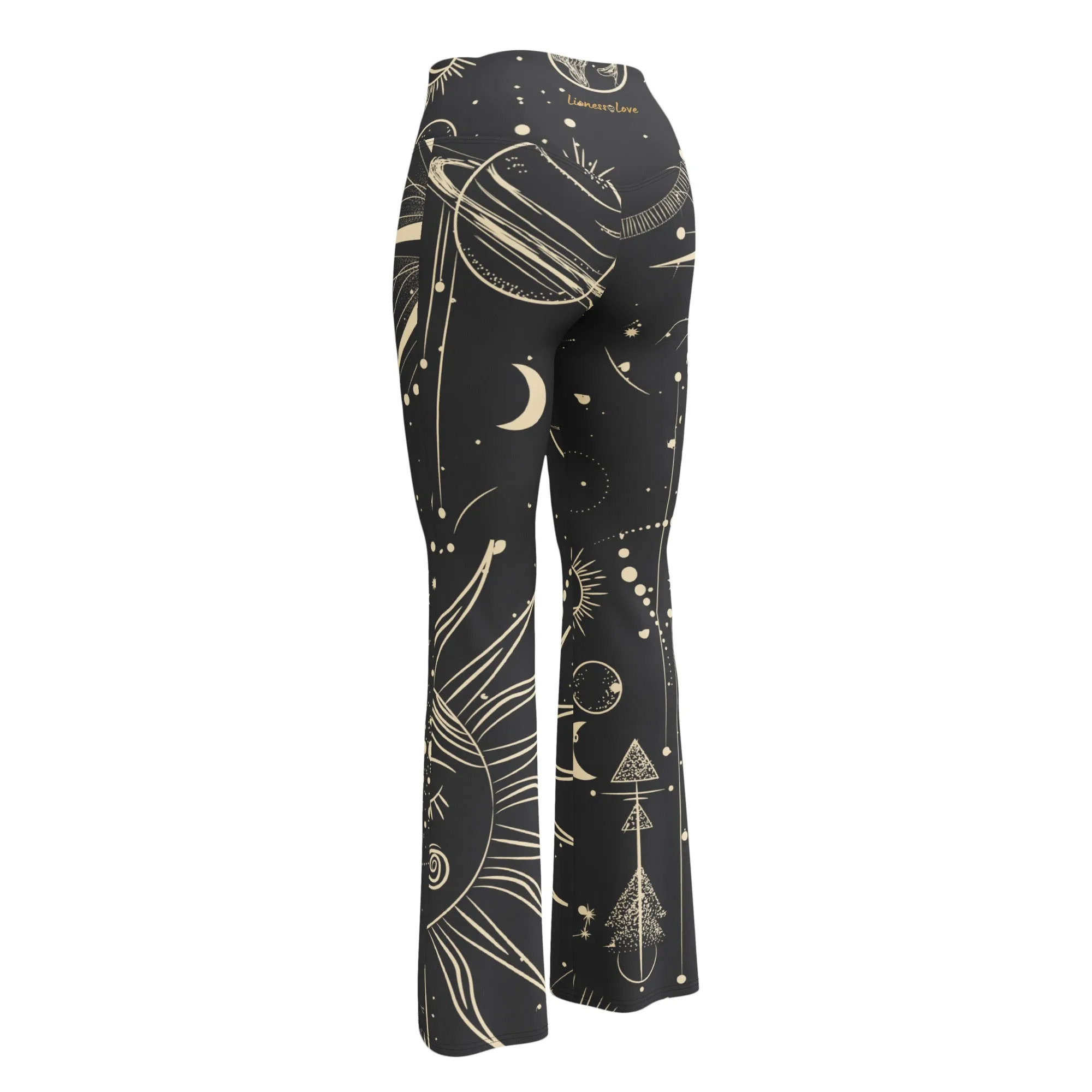 Flare Leggings Celestial Style, lioness-love