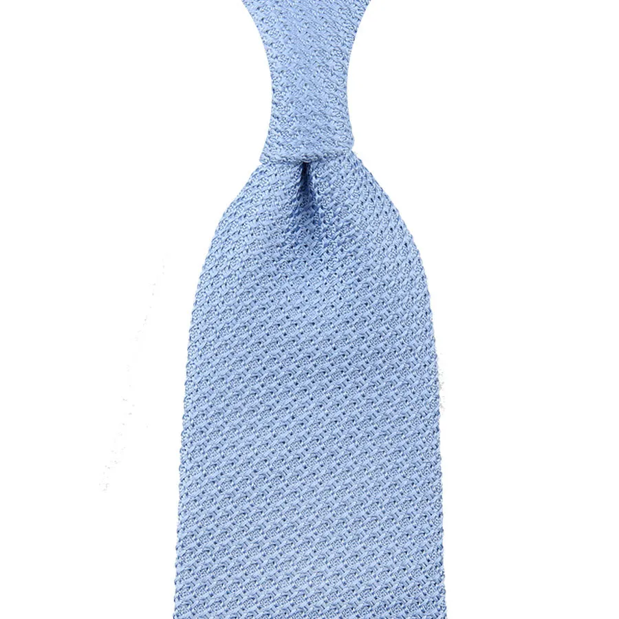 Grenadine / Garza Grossa Bespoke Tie - Sky Blue