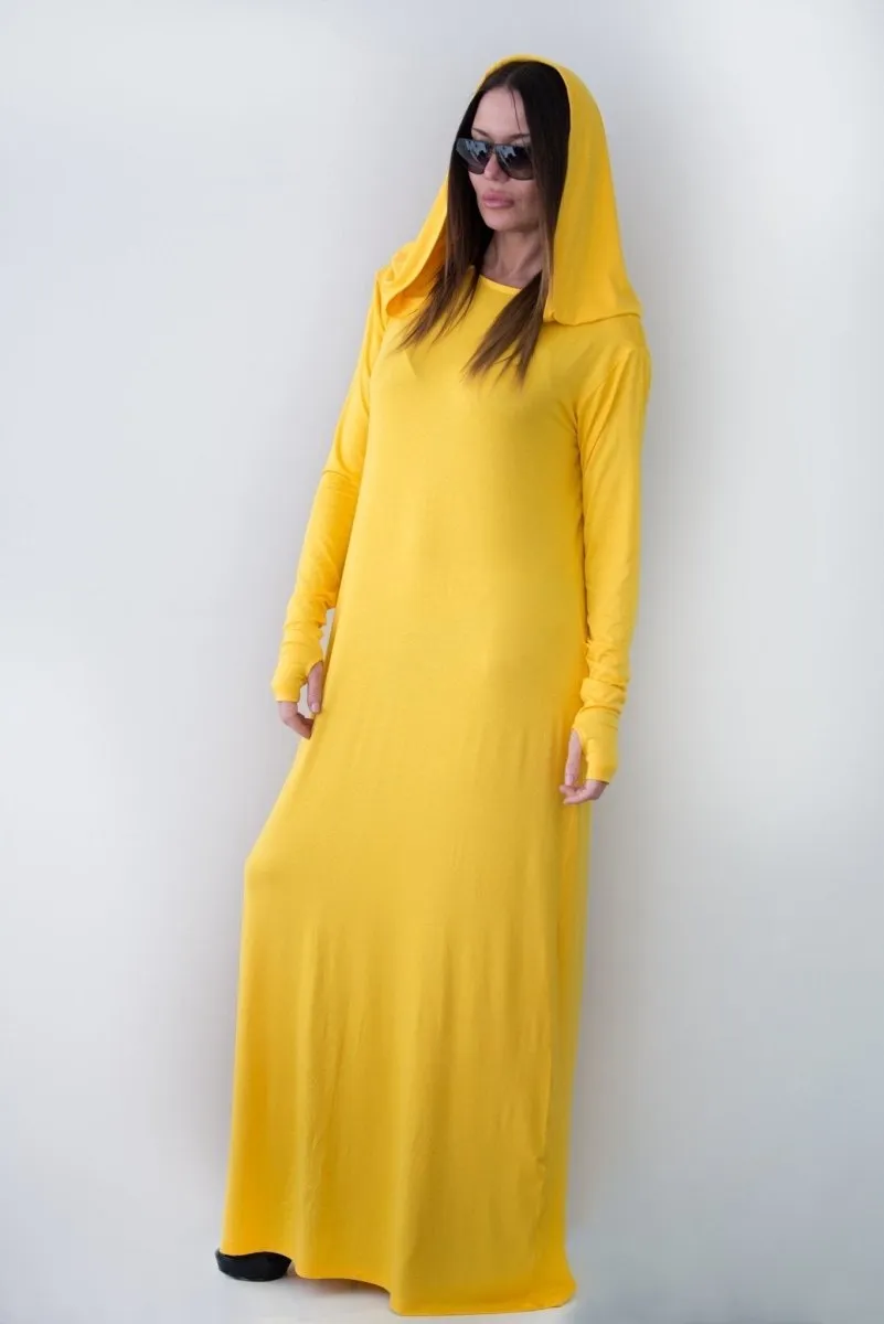 Hooded Long Dress REMY