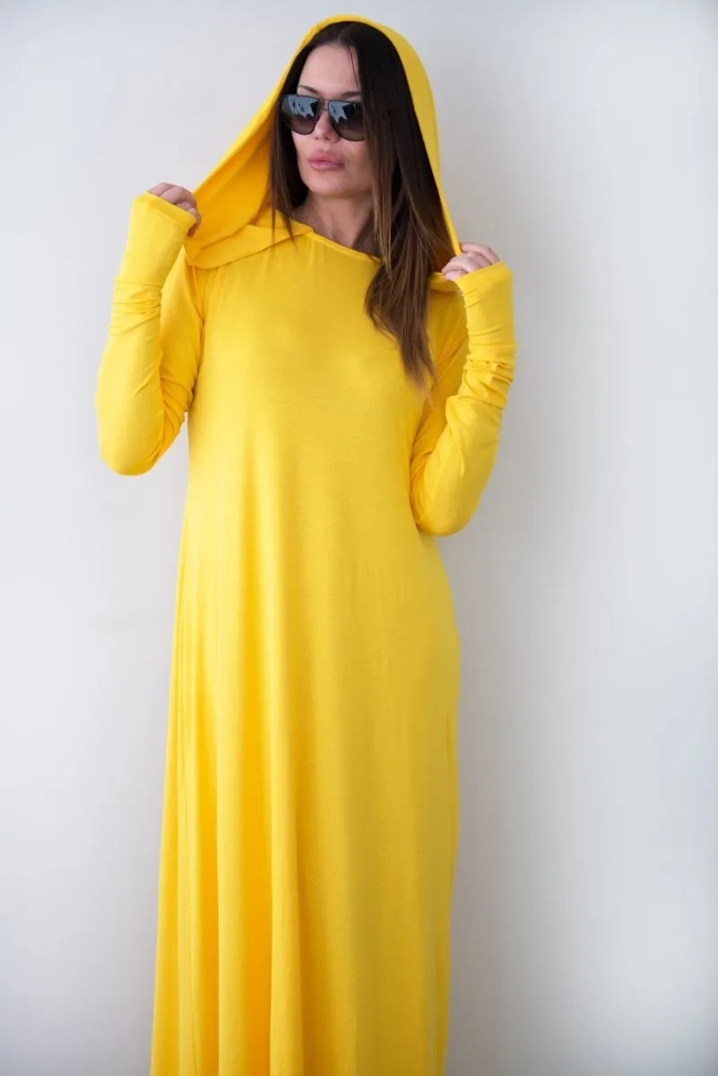 Hooded Long Dress REMY