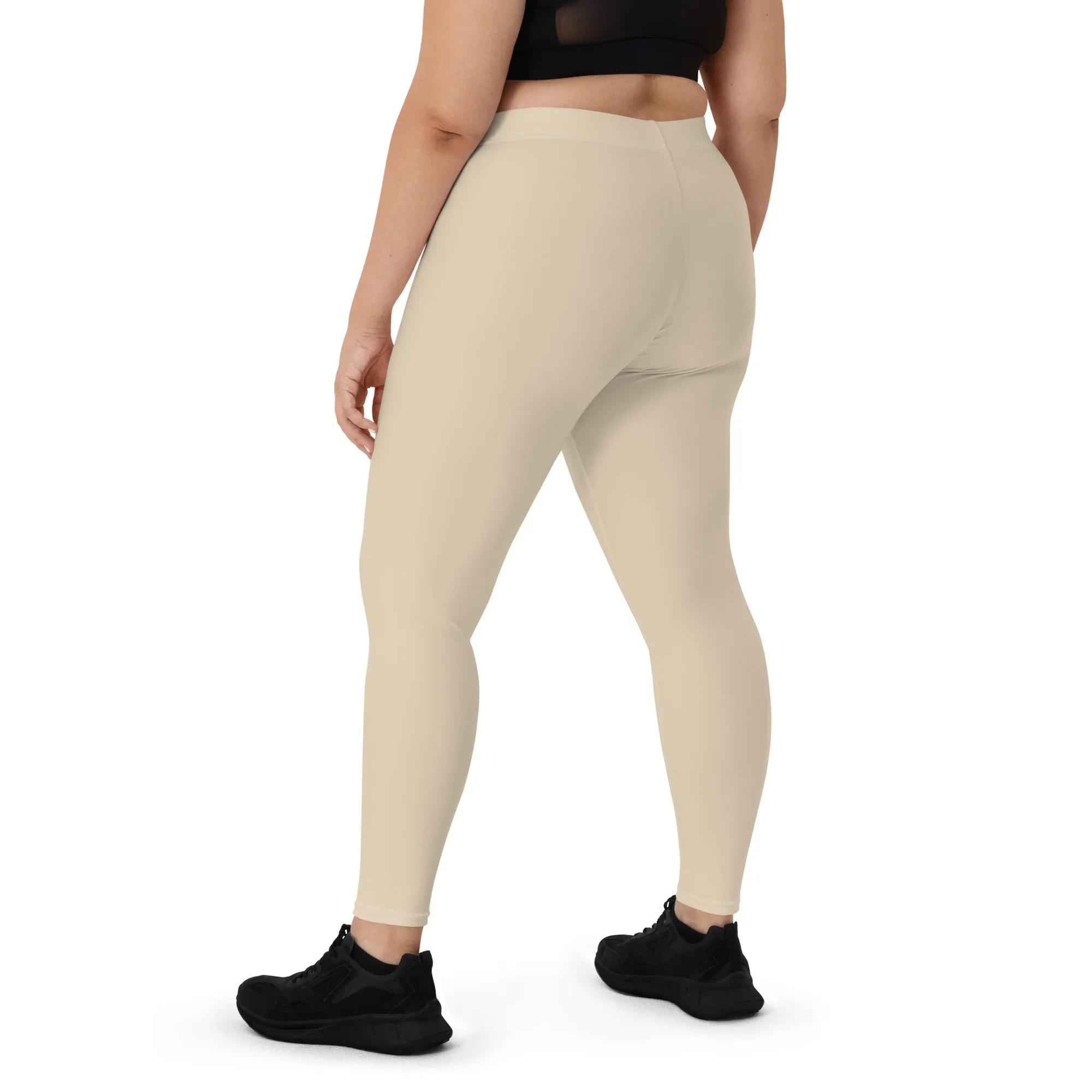 Humble Sportswear™ Sand Brown Spandex Leggings