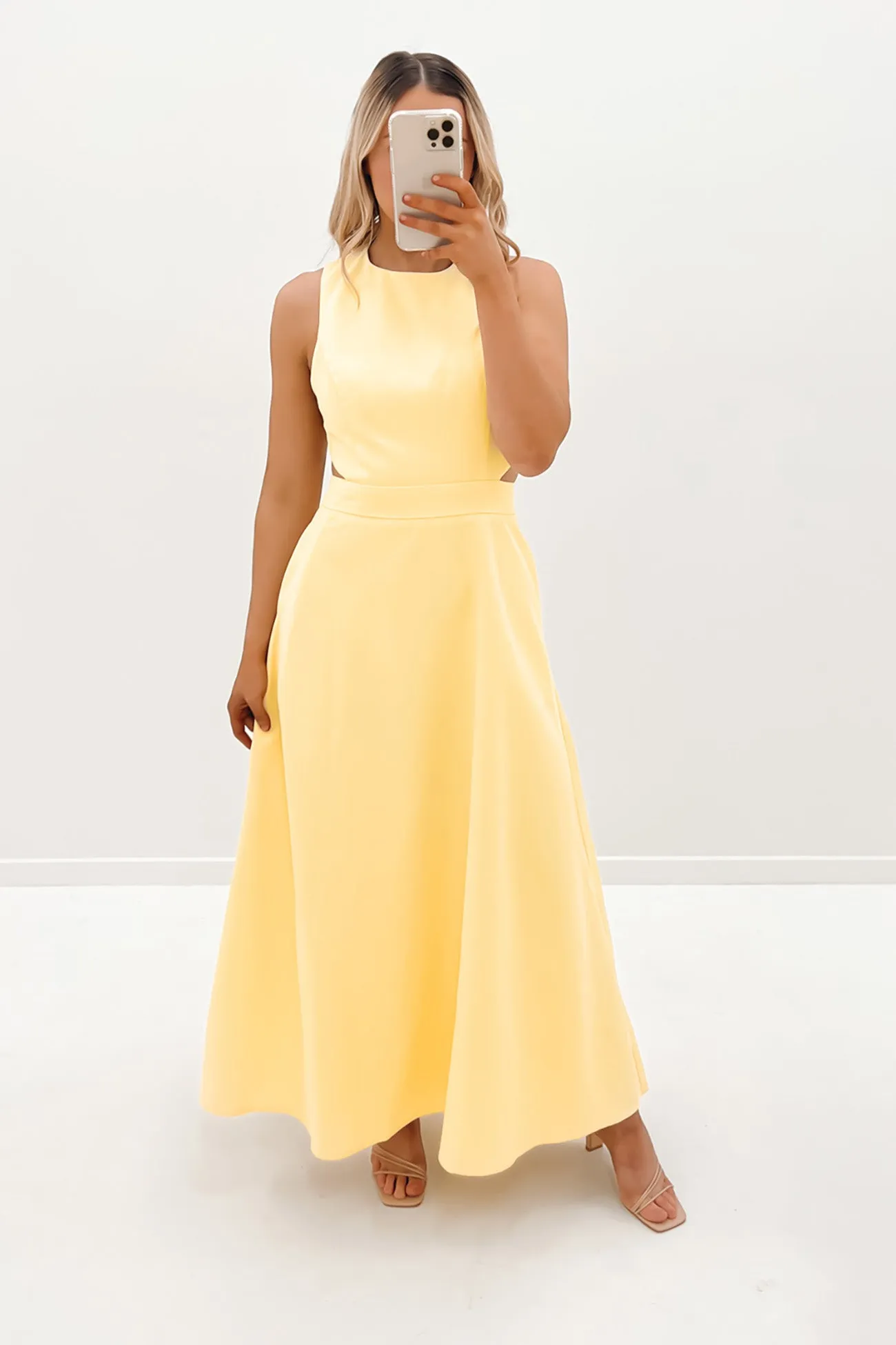 Inner Guidance Maxi Dress Lemon