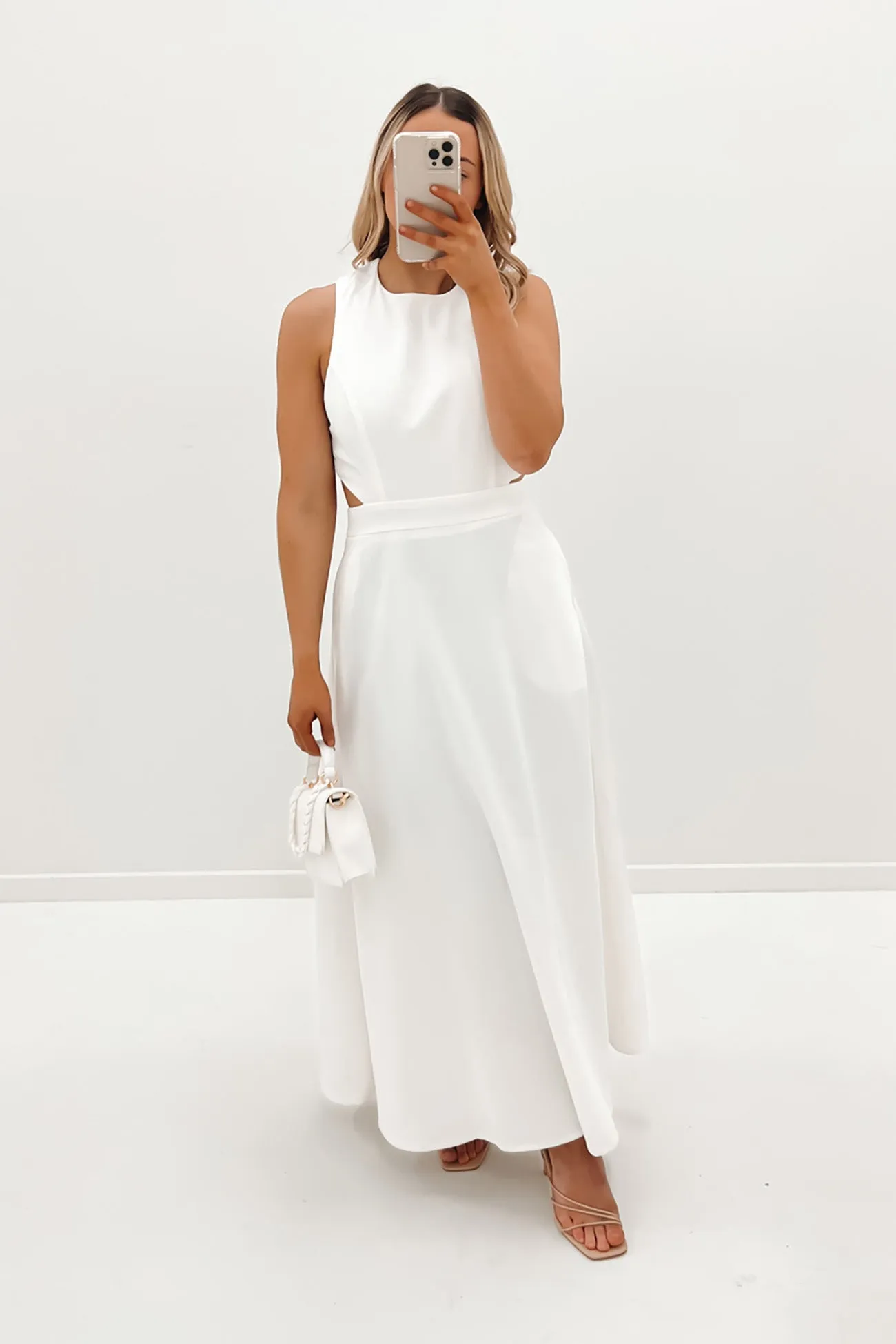 Inner Guidance Maxi Dress White