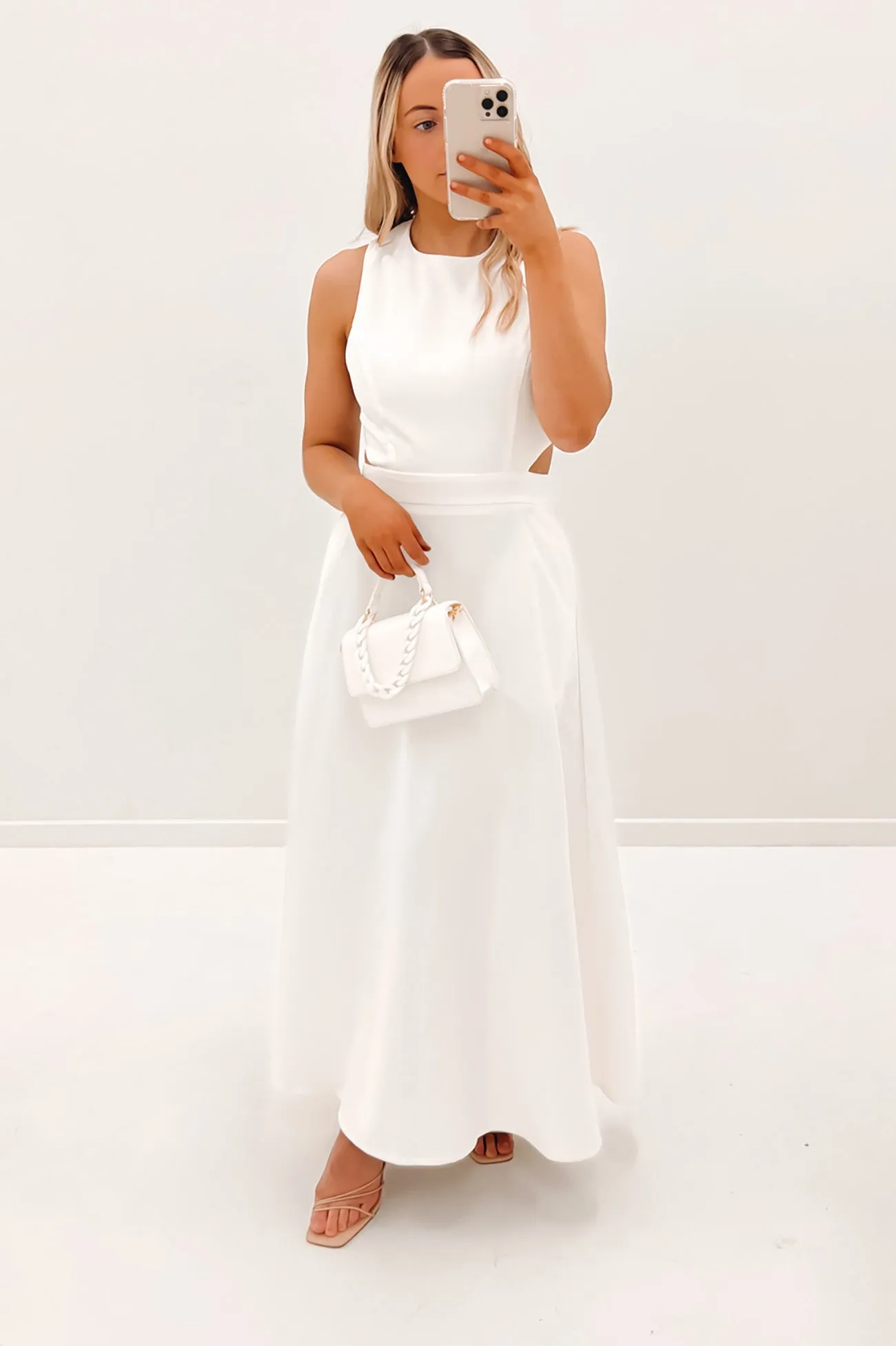 Inner Guidance Maxi Dress White