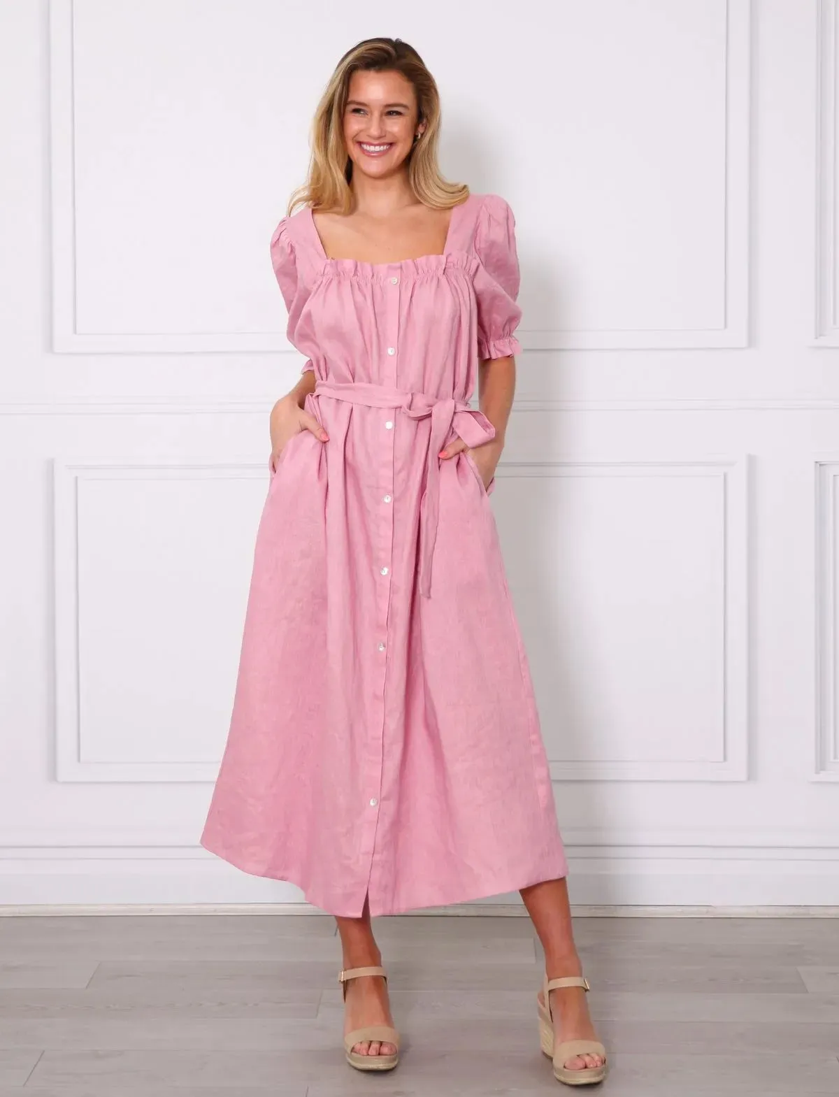 LEONI AUSTRALIA Elka Dress Pink