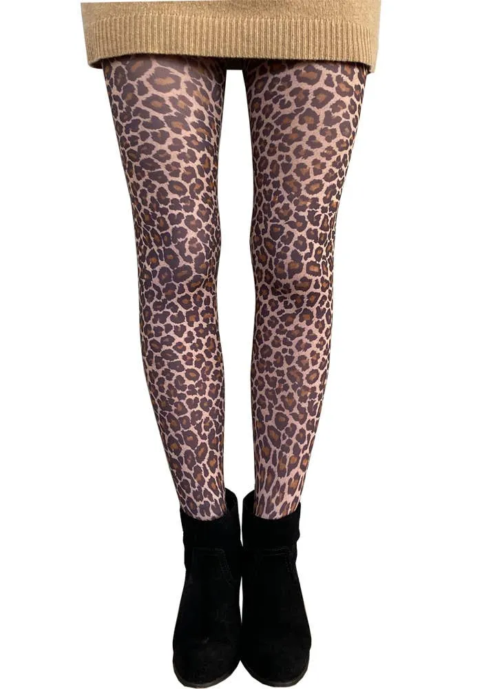 Leopard Printed Tights