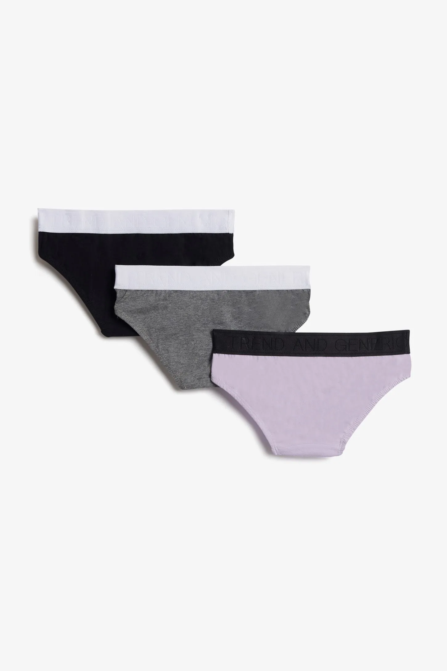 Lot de 3 culottes bikini - Ado fille