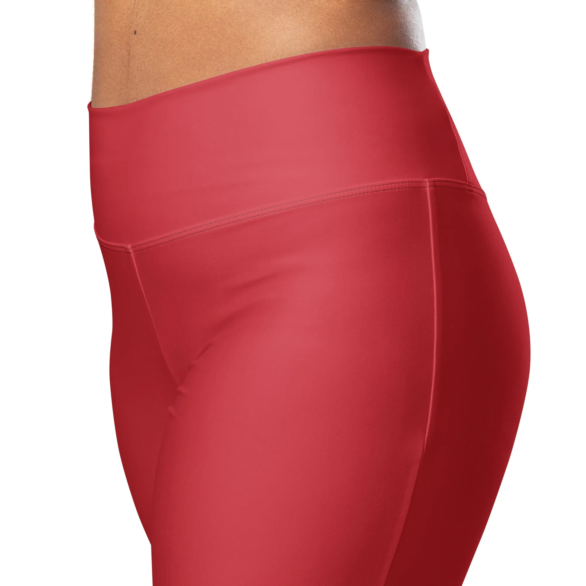 Maroon Flare leggings