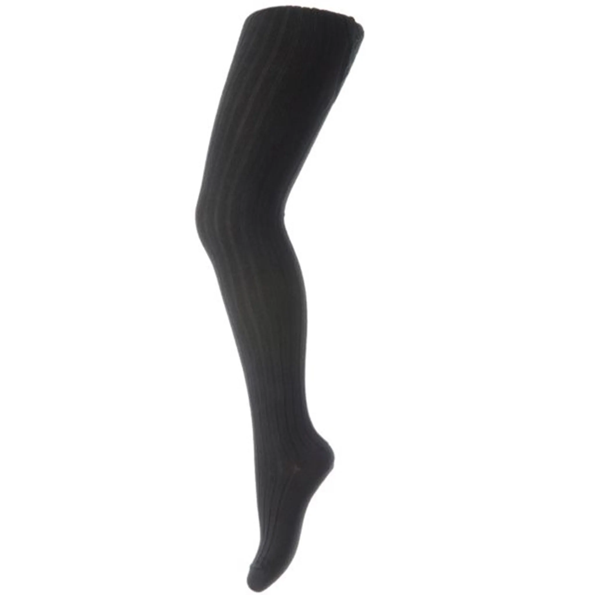 MP Cotton Rib Tights Black