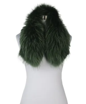 Mr. & Mrs. Italy Green Fox Fur Collar