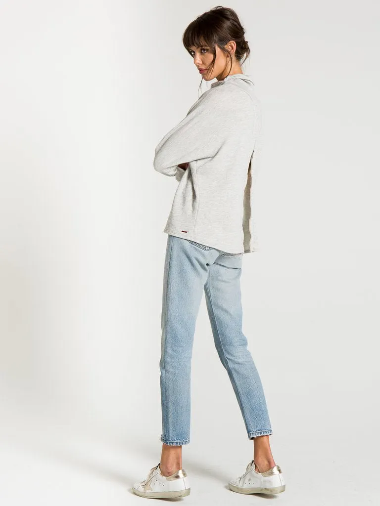 n:Philanthropy - Helix Turtleneck in Heather Grey