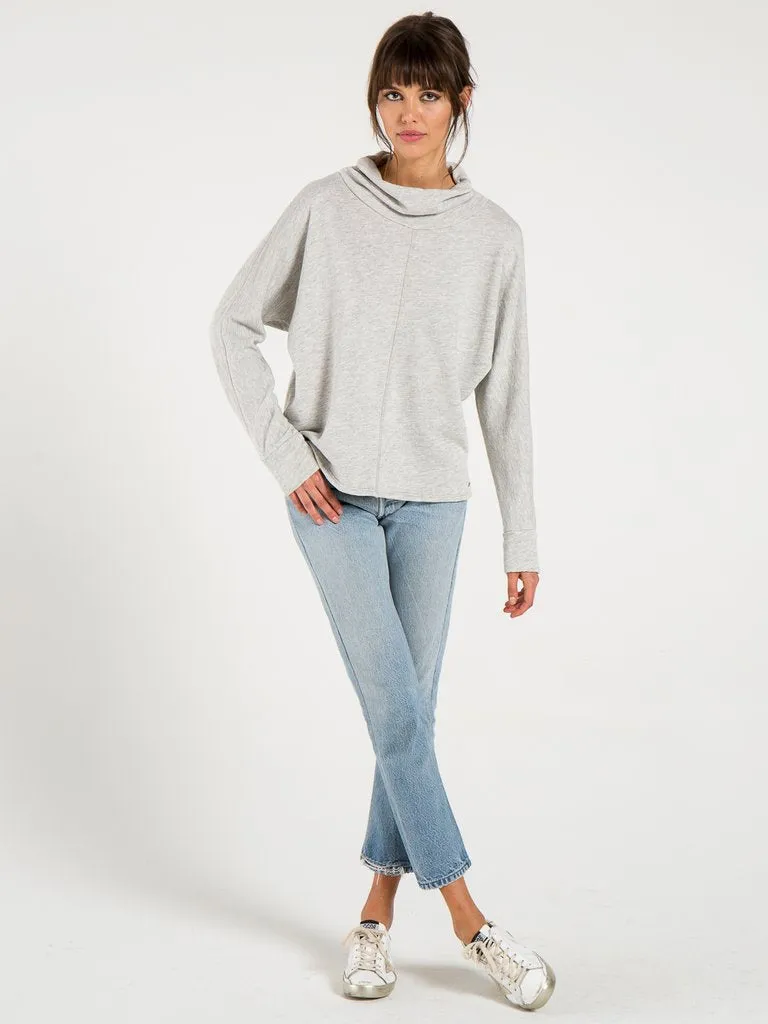 n:Philanthropy - Helix Turtleneck in Heather Grey