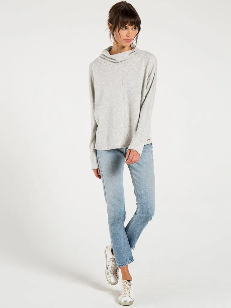 n:Philanthropy - Helix Turtleneck in Heather Grey