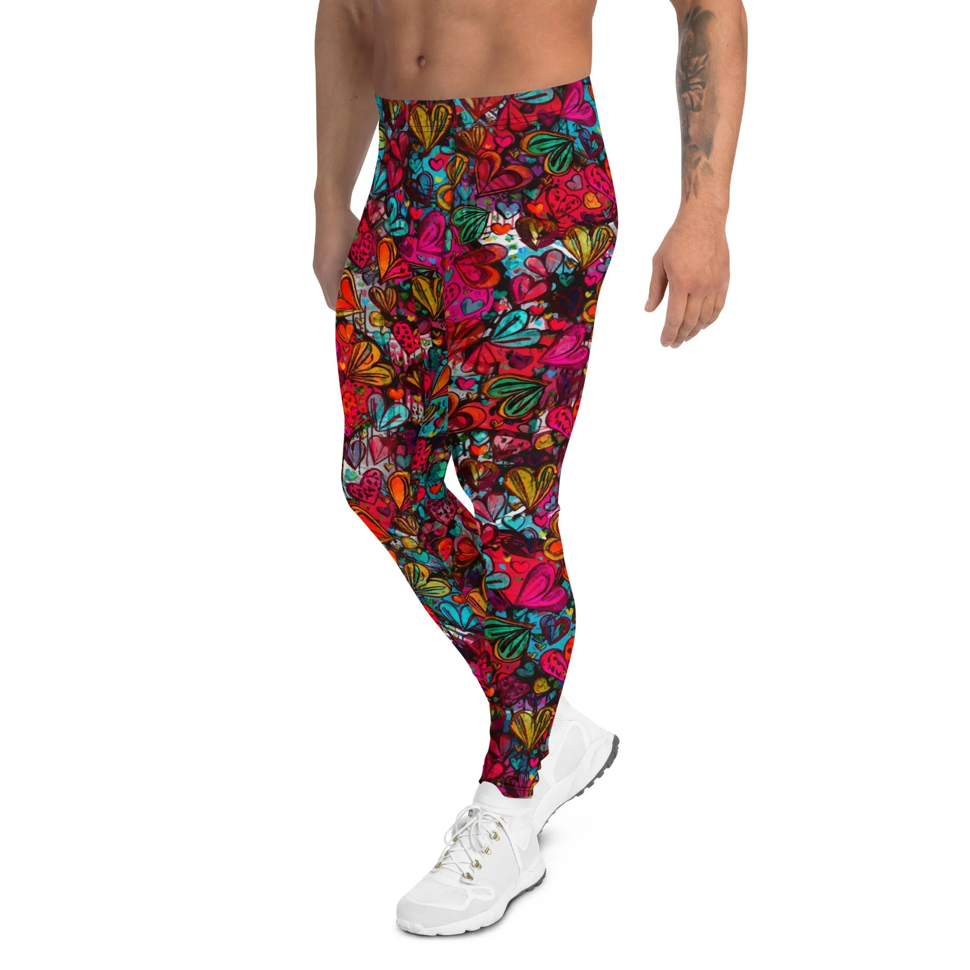 "Heart of the Art" Men’s Leggings