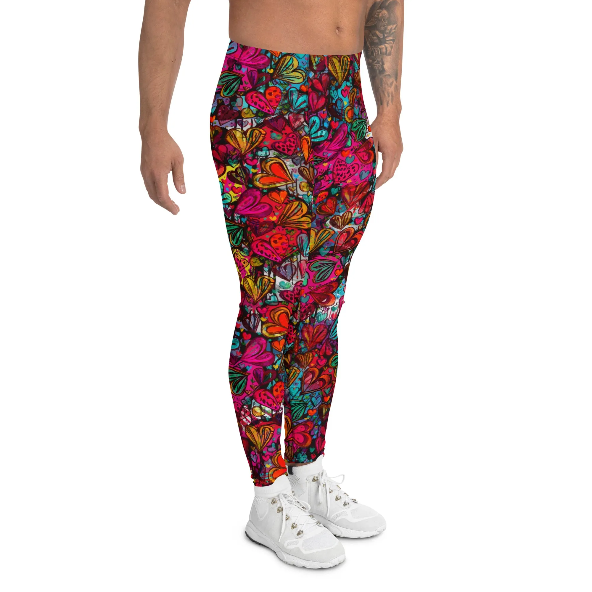 "Heart of the Art" Men’s Leggings