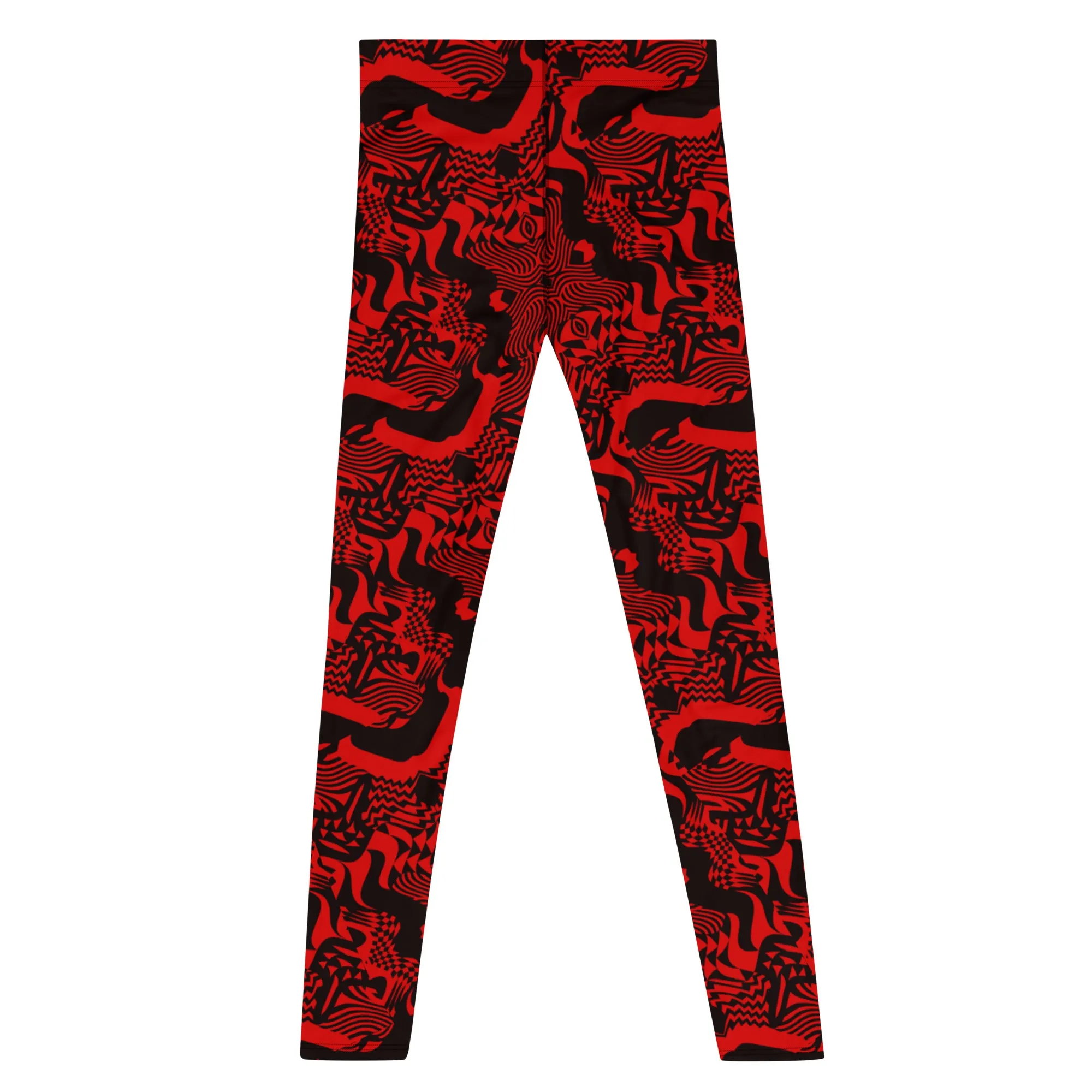 "Red-y to Mesmerize" Men’s Leggings