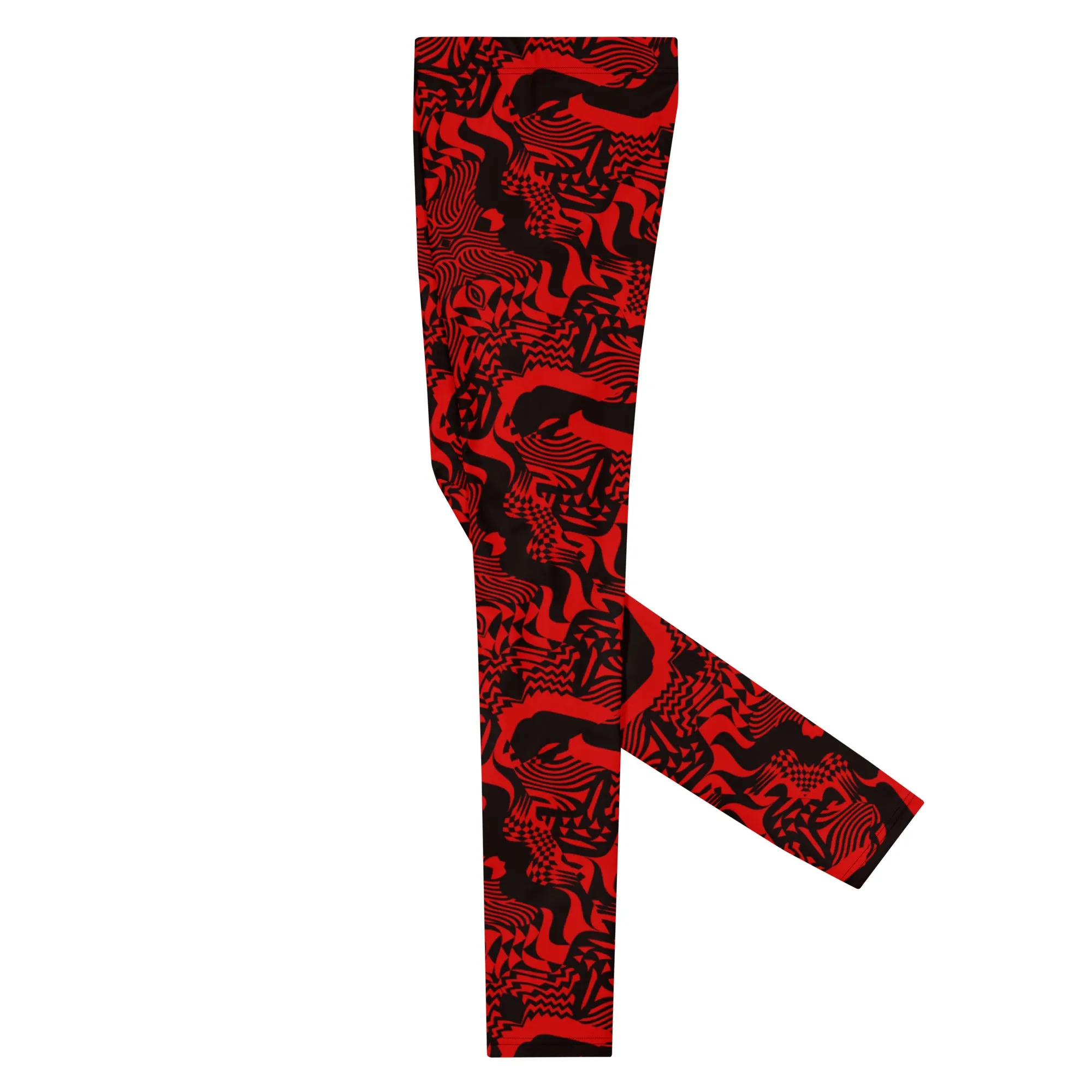 "Red-y to Mesmerize" Men’s Leggings