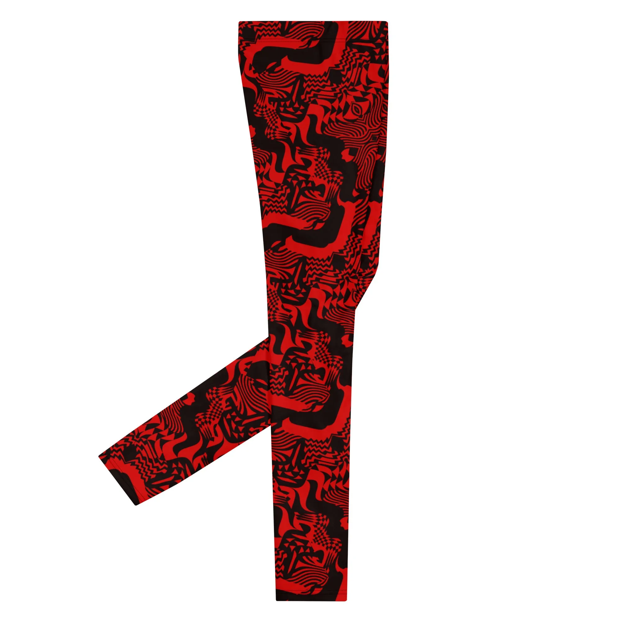 "Red-y to Mesmerize" Men’s Leggings