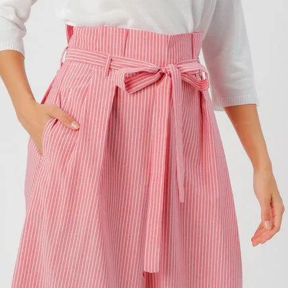 Sabina Culottes Red/Cream