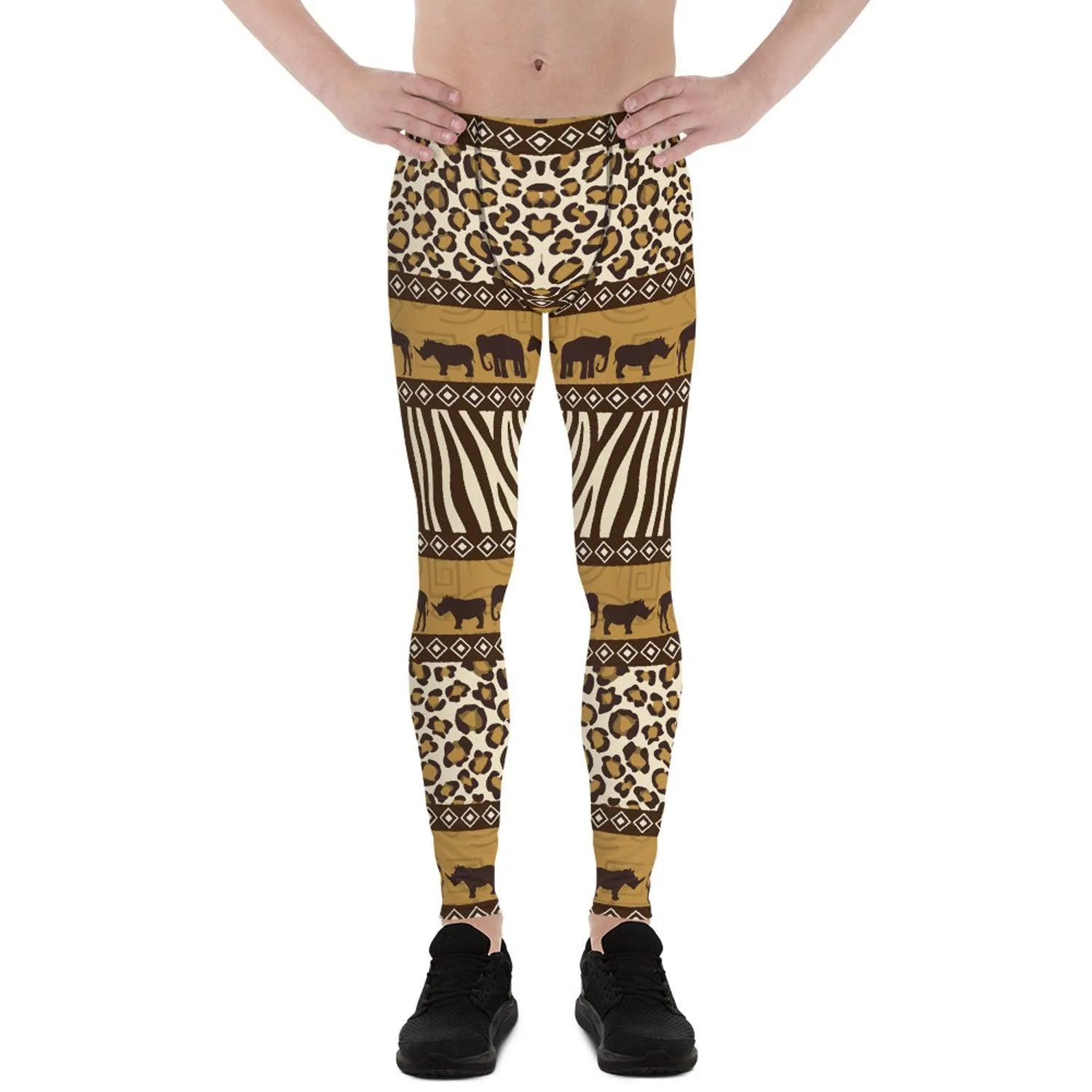 Safari Animals Leggings for Men