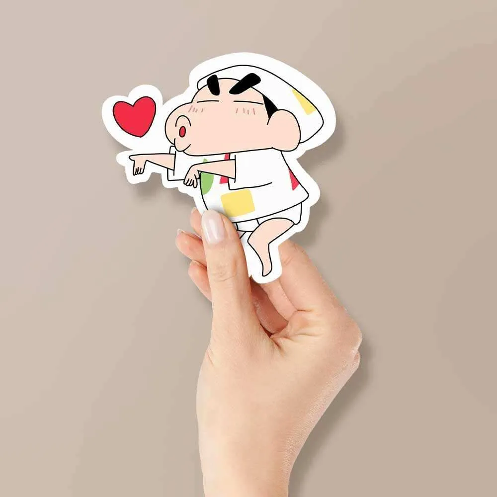 Shinchan Reflective Sticker