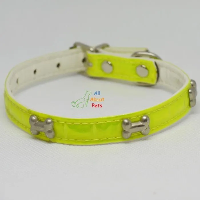 Studded Reflective Collars for Small Dogs