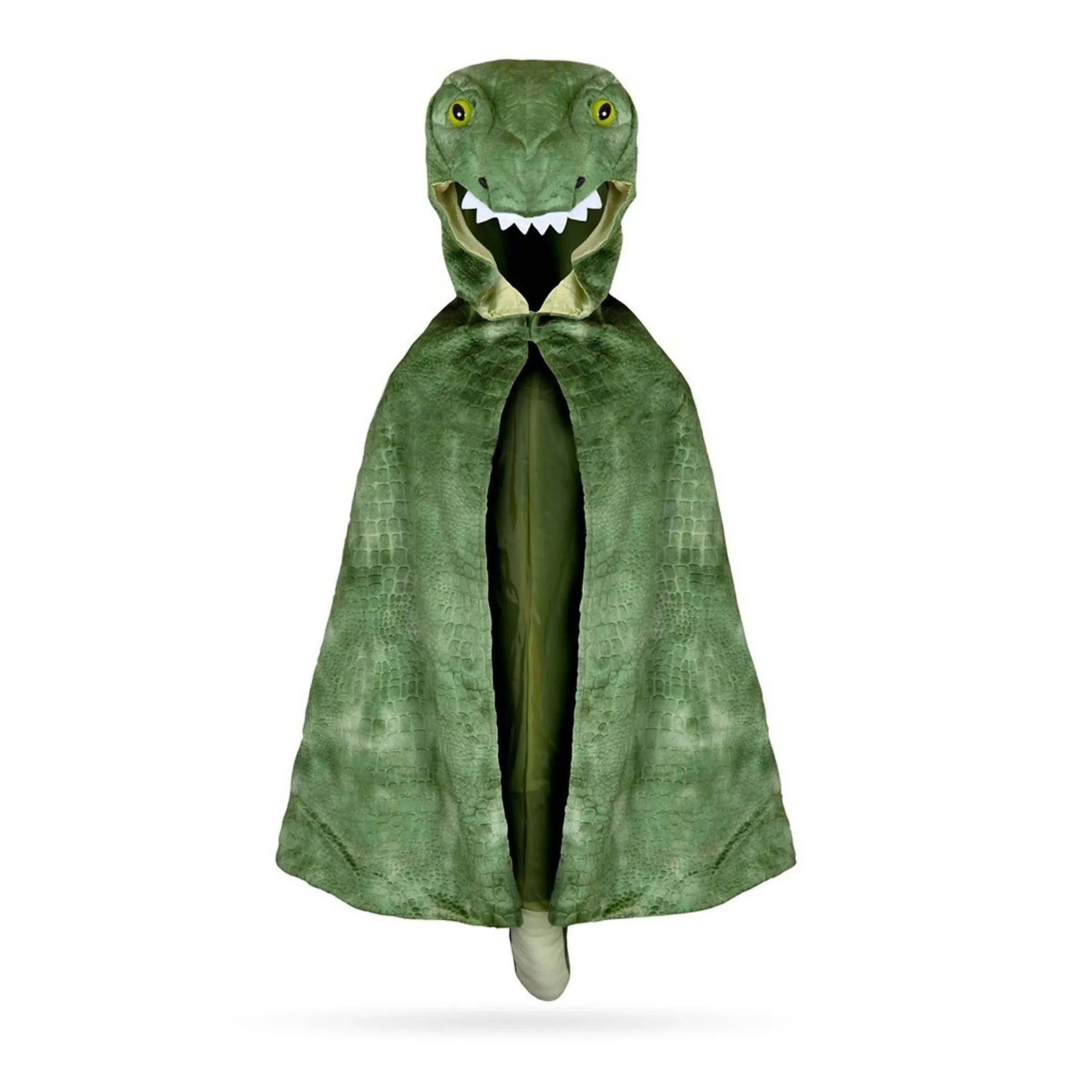 t-rex hooded cape size 4-5