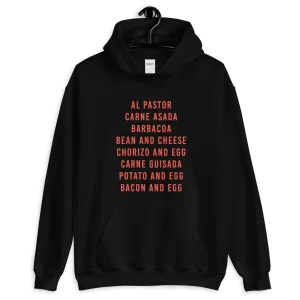 Taco List Hoodie