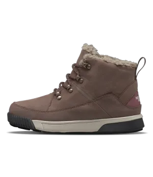 THE NORTH FACE Womens' Sierra Mid Lace Waterproof Boots in Deep Taupe/Wild Ginger