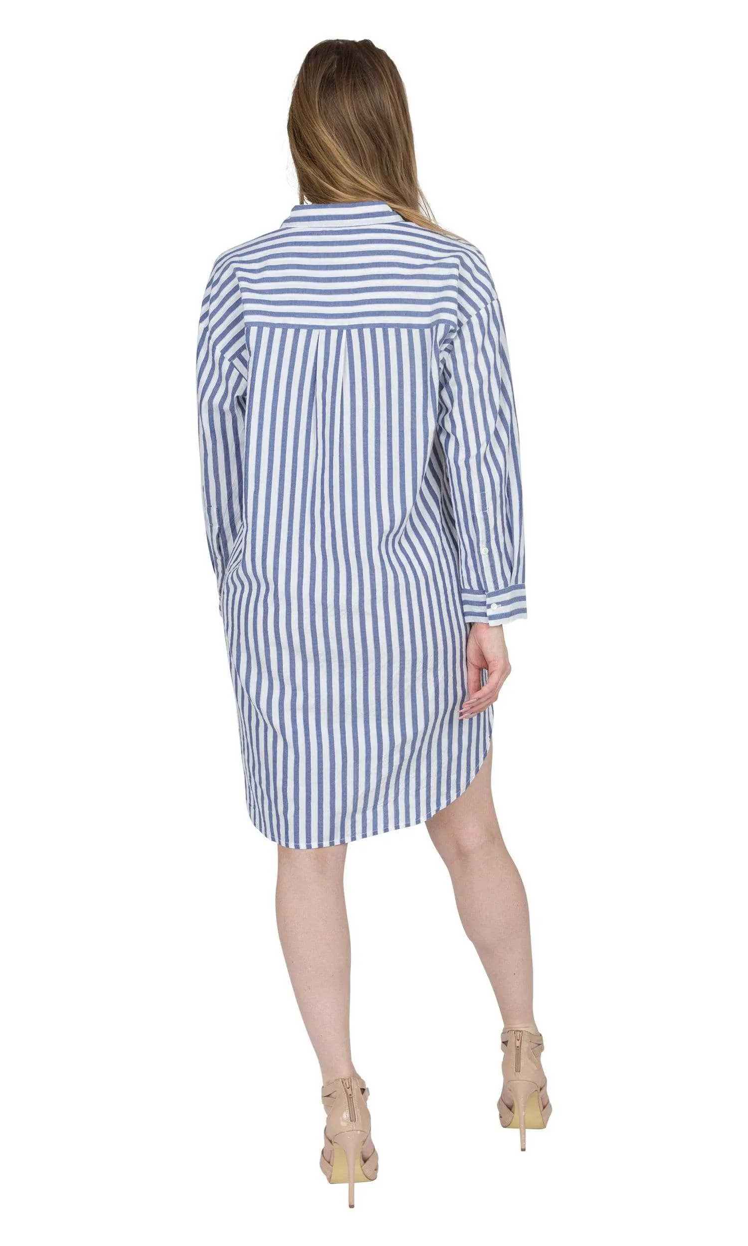 Velvet by Graham & Spencer Ivy Woven Cotton Stripe Dress